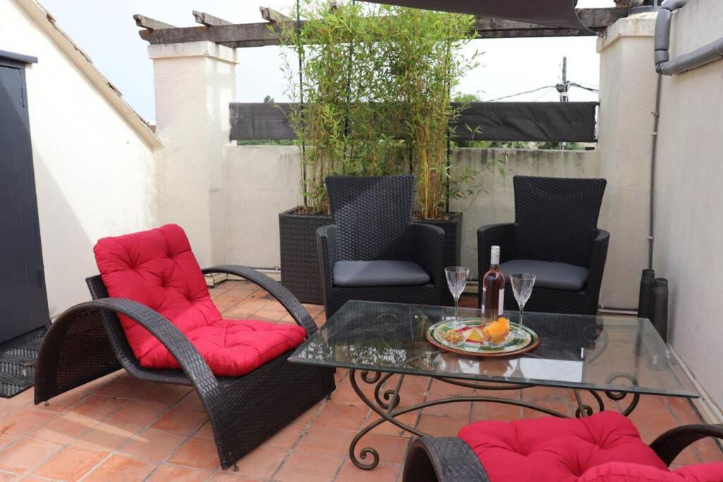 Superbe Maison Avec Toiture Terrasse A 5Min Mer Lejlighed Cannes Eksteriør billede